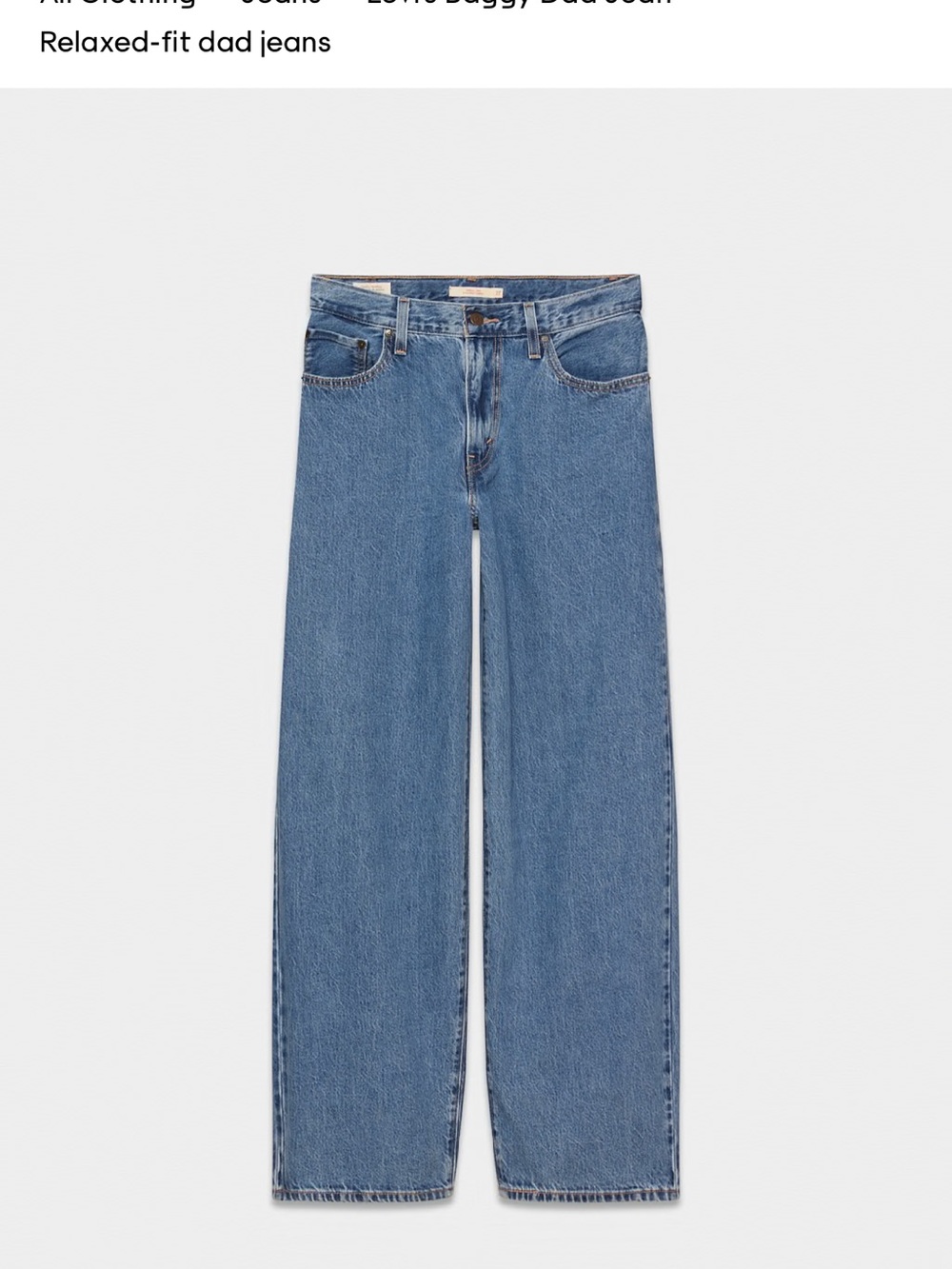 Levi’s Baggy Dad Jean
